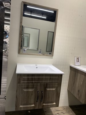 衛浴第一品牌◎PTYMUYU最新人氣精品60cm不鏽鋼高優質臉盆櫃+不鏽鋼框鏡