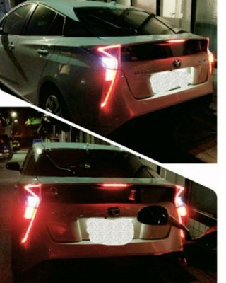 Toyota Prius4 倒車燈更換白光超質感LED(全省可預約高速公路交流道旁施工)