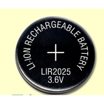 LIR 2025 3.6V或3.7V可充電鈕扣電池鋰離子扣式電池可代替一次性CR2025