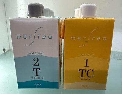 (華明)日本原裝 明佳麗 美麗莉亞-晶亮燙髮液 TC 一組二劑 各400ML 最頂級的冷燙藥水(受損髮專用)
