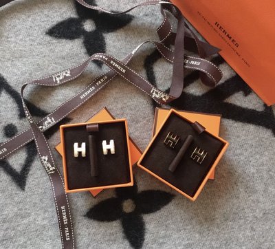 ［現貨在台］Hermes Mini Pop H Earrings 黑色玫瑰金耳環 保證正品 最新限定迷你款