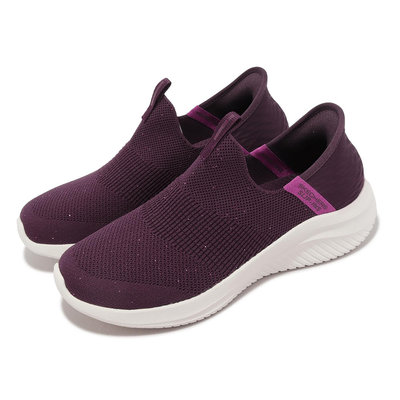 Skechers ULTRA FLEX 3.0 紫色懶人鞋 健走休閒鞋 瞬穿舒適科技 149594WINE