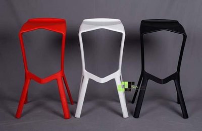 【SUN LIGHT 日光燈坊】德國設計Plank Miura鯊魚嘴吧台椅，另PP設計師Green Forest
