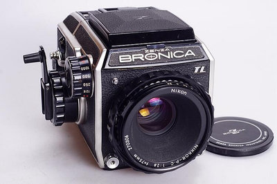 創客優品 勃朗尼卡BRONICA EC TL P.C 752.8 98新 中畫幅膠片相機 腰平6X6 SY939
