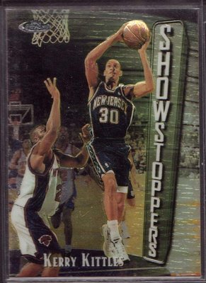 97-98 FINEST SHOWSTOPPERS SILVER EMBOSSED #298 KERRY KITTLES