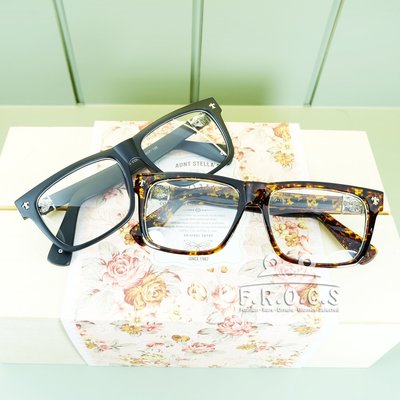 F.R.O.G.S E2010(現貨)歐美克羅心黃曉明款造型素顏眼鏡男女同款平光眼鏡裝飾眼鏡無度數造型眼鏡