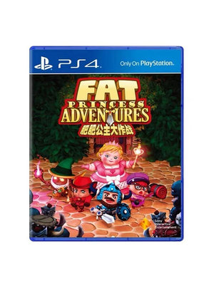 索尼PS4 二手游戲光盤 肥肥公主大作戰 胖公主歷險記 雙人27645