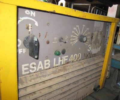 瑞典 ESAB LHF-400世界名牌最讚電焊機 新品30萬中古焊機只賣1萬元氬焊機 co2焊 厚管厚板專用