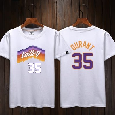 🏀KD杜蘭特Kevin Durant短袖棉T恤上衣🏀NBA太陽隊Adidas愛迪達運動籃球衣服T-shirt男46