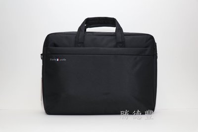 勝德豐  STATE POLO 17吋 電腦包 公事包 斜背包 書包 手提電腦袋 筆電包  可固定於旅行箱 #9692