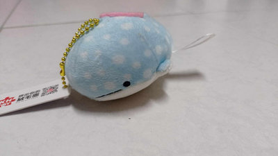 全新JinbeSan鯨鯊趴姿玩偶絨毛娃娃吊飾