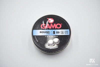 【磐石】GAMO ROUND FUN 4.5mm/.177 圓頭鉛珠/鉛彈 0.53g 500入-E913451