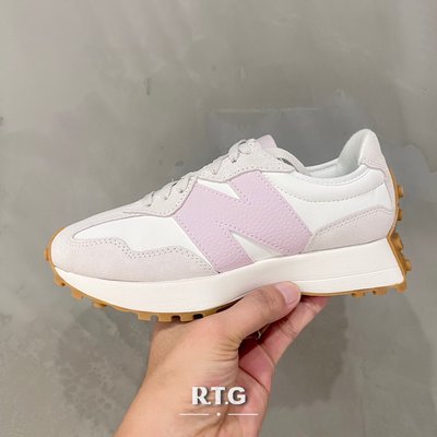 【RTG】NEW BALANCE 327 WS327OR 白色 粉色N N字鞋 復古 拼接 NB327 女鞋