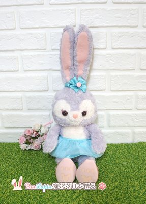 (現貨在台)日本正品海洋迪士尼 Disney 達菲 史黛拉 Stella 絨毛公仔 娃娃 兔子 芭蕾裝扮 長耳兔 S號
