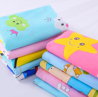純棉斜紋布料床上用品布料兒童寶寶卡通棉布床單被套面料