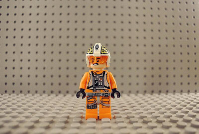 創客優品 【上新】LEGO 樂高 星球大戰系列 X-Wing  75218 金色隊長 SW944 LG854