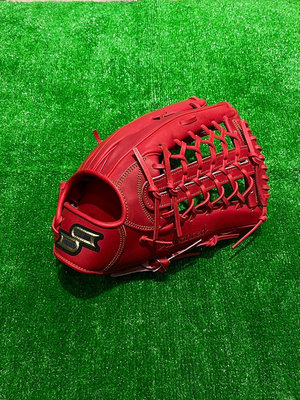 棒球世界 全新SSK Proedge Adoanced 硬式棒壘球外野T網手套 特價(ADT6224I)紅色12.75吋