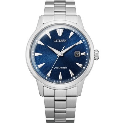 【時光鐘錶公司】CITIZEN 星辰 錶 NK0008-85L 黑潮64復刻經典 機械錶 日期顯示 不鏽鋼手錶
