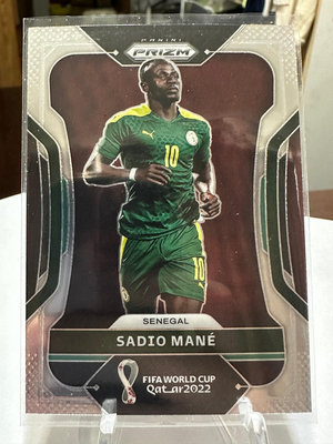 Sadio Mane #252 世足 帕尼尼 2022 World Cup Prizm Panini 卡達 世界盃 塞內加爾