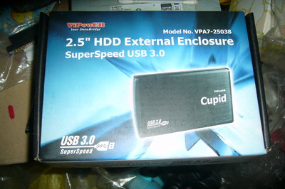 磬成ViPower USB 3.0 SuperSpeed 2.5吋硬碟外接盒VPA7-25038