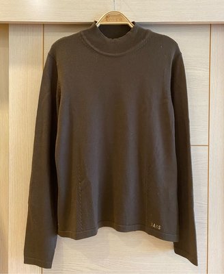 韓國購入帶回 正品 DAKS 立領針織毛衣/上衣（女）M號