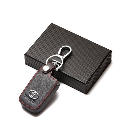 適用於Toyota 豐田 Camry Hybrid Corolla Altis 優質皮革 保套 鑰匙套 鑰匙包 Y1810