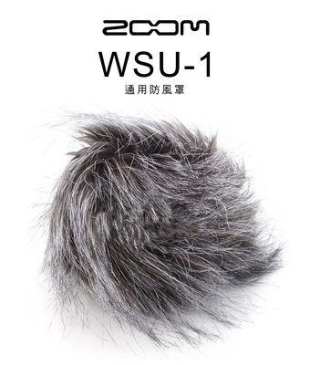 【恩心樂器】ZOOM WSU-1 WSU 原廠風罩 兔毛防風罩 H1n H1 H2n H4n H6 DR-40