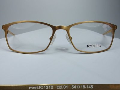 信義計劃 眼鏡 ICEBERG 日本製 金色 金屬框 方框 超輕 超越 Viktor & Rolf REIZ