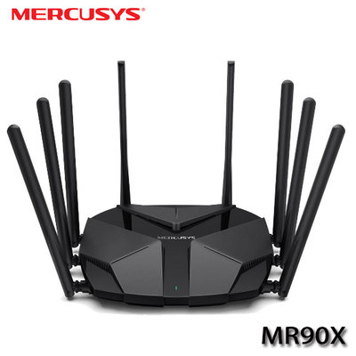 【MR3C】含稅 Mercusys 水星 MR90X AX6000 8串流 雙頻 Wi-Fi 6 無線路由器 分享器