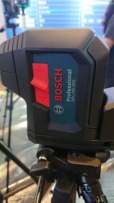 [測量儀器量販店]PLS3 改用BOSCH GPL3G點式綠光雷射水平儀/綠光3點雷射儀/可靠牆壁吊線專用 3點綠光