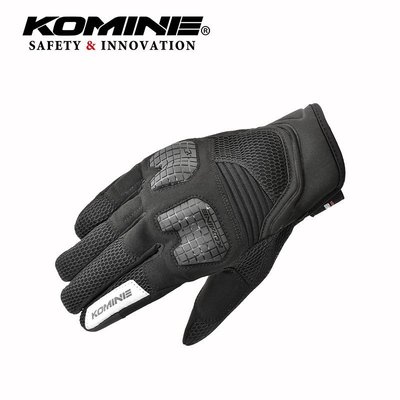 KOMINE夏季3D網眼摩托車騎行手套通風散熱TPR彈力護甲防摔GK-250開心購 促銷 新品