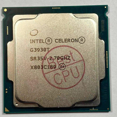 熱賣 Intel Celeron G3900T G3930T G4400T G4560T低電壓 奔騰 1151 cpu新品 促銷