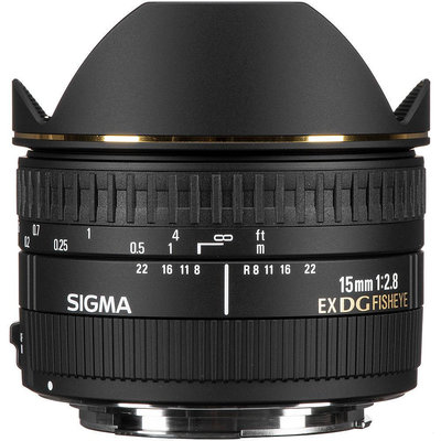 ［全新］SIGMA 15mm f2.8 魚眼 Canon 恆伸公司貨