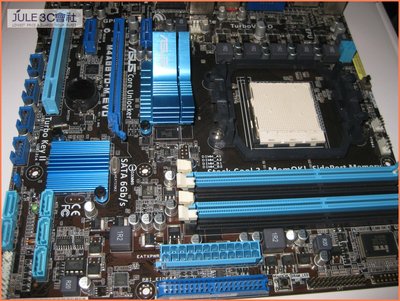 JULE 3C會社-華碩ASUS M4A88TD-M EVO AMD 880G/D3/防突波/MATX/AM3 主機板