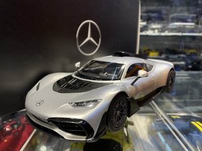 吉華@ 1/18 原廠 Mercedes-AMG ONE Hightech silver