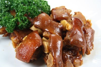 【牛羊豬肉品系列】膠原豬腳丁 / 約1000g ~ 熟食用蒸的,微波,隔水加熱都可 ~ 職業婦女最愛的即食美食 ~