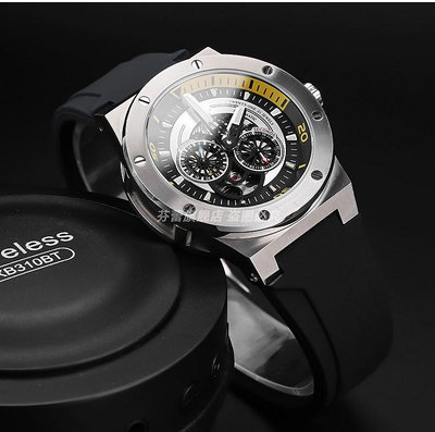 代用錶帶 適配G-SHOCK卡西歐手錶GST-B400/GST-B200系列男防水硅橡膠手錶帶