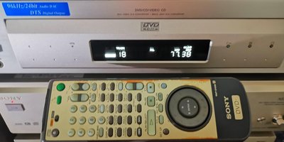 SONY DVD DVP-S7700高級搖控器，S7000跟K880也能共用, 可控制卡拉ok，可控制SONY液晶電視台北市可面交