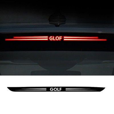台灣現貨適用福斯 Volkswagen  高爾夫 Golf 8高位煞車燈 改裝個性裝飾 後檔風玻璃 壓克力板  尾燈 煞