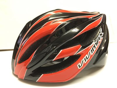 【繪繪】2019 VIVIMAX 自行車用 安全帽  一體成型安全帽 白黑 紅黑 藍黑 流線造型 超輕量215g