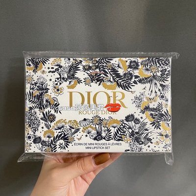【莉莉精品】 Dior Dior迪奧烈豔藍星脣膏小樣 4件套限量禮盒口紅999# 840# 720# 772#