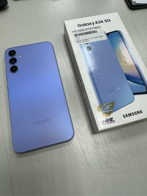 SAMSUNG 三星 Galaxy A34 5G 6.6吋(8G/128G/聯發科天璣1080/4800萬鏡頭畫素)