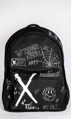 現貨【丹】DTB_Disconnect Backpack 大叉叉 蜘蛛網 數字 後背包 側背包 肩背包