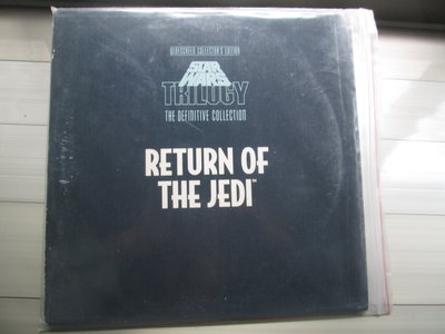 LD影碟(3張1套片況佳)~Star Wars-Return Of The Jedi星際大戰: 絕地大反攻電影
