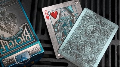[fun magic] Bicycle metal playing cards 鋼鐵撲克 鋼鐵BICYCLE撲克 收藏牌