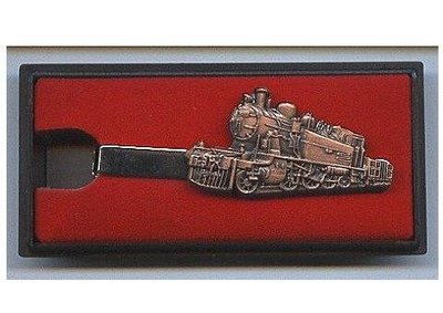 佳鈺出品CK101蒸汽火車造型純銅紅色領帶夾原價150元特價100元,請把握機會唷!