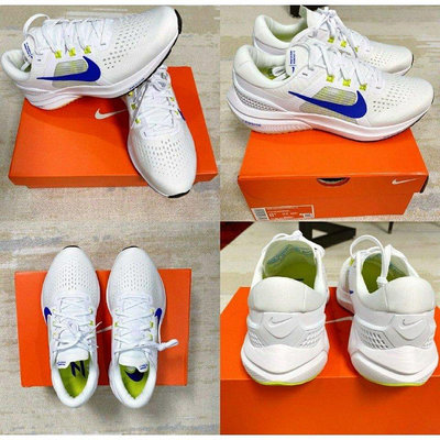 【小明潮鞋】耐克Nike AIR ZOOM VOMERO 15 白綠 藍勾 運動  復古耐吉 愛迪達
