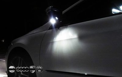 VW 福斯 LED 後照鏡 照地燈 GOLF5 6 GTI PASSAT TIGUAN SHARAN SCIROCCO