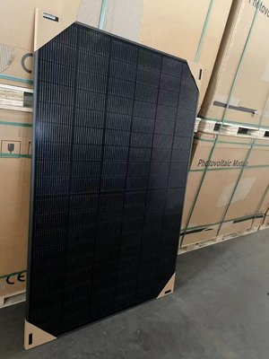 晶科太陽能發電板單晶400W太陽能光伏電池板395瓦單面組件B級Y3225