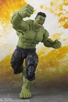 現貨漫威復仇者聯盟3無限戰爭SHF綠巨人 無敵浩克 Hulk手辦模型人偶擺 可開發票
